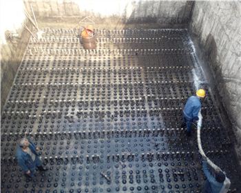 沈陽某工地生物曝氣池